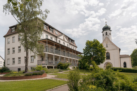 Gebäude des Internat in Baindt