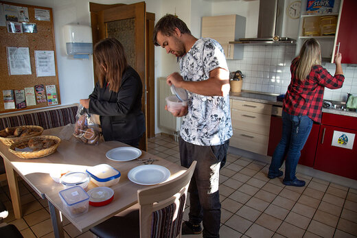 Küche im Haus Karolina